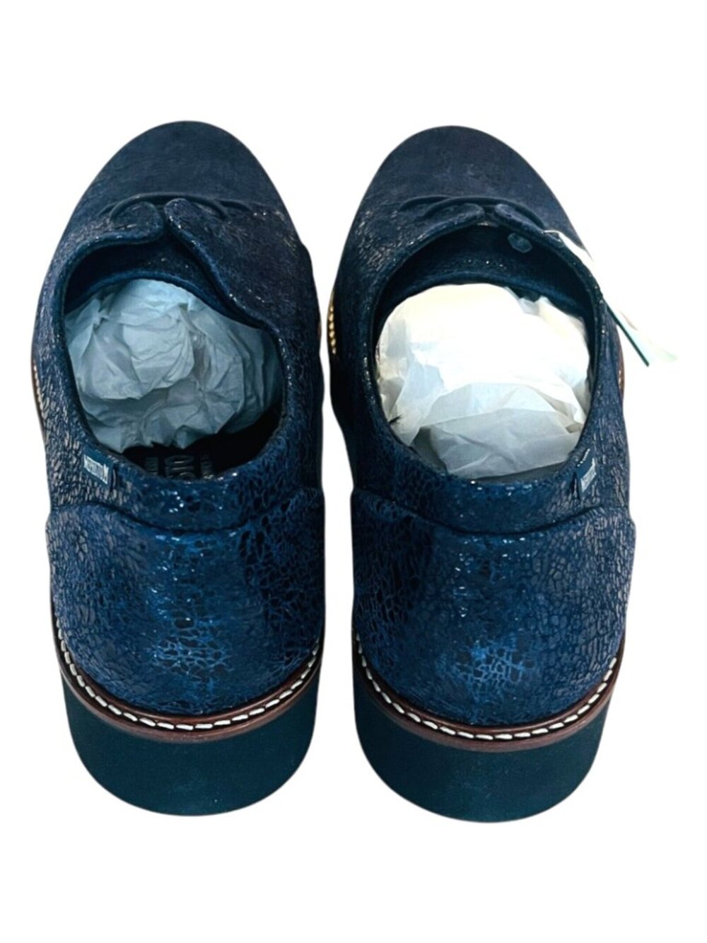 MEPHISTO Sabatina Leather Navy Crash 13345 Women's US Size 9.5 - NEW - Picture 7 of 9
